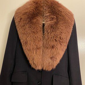 Authentic fox fur stole/scarf